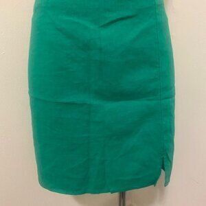 A New Day Emerald Green Knee-Length Pencil Skirt